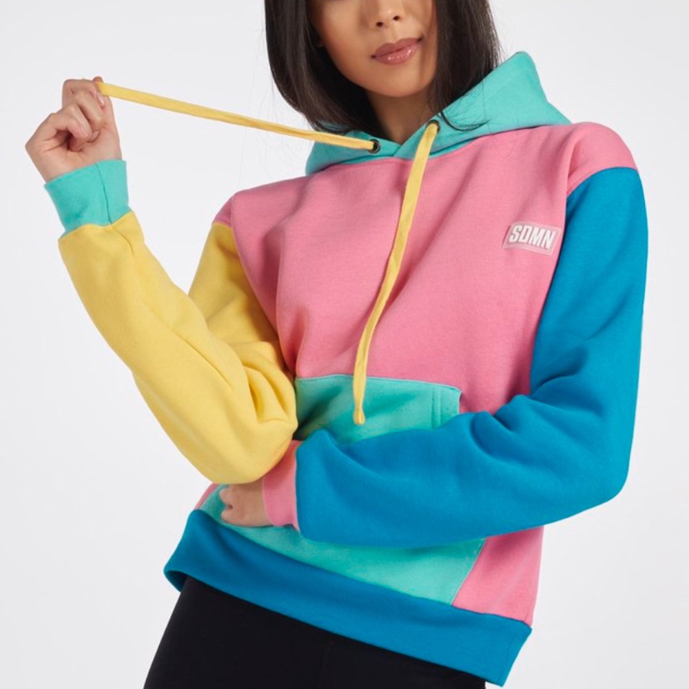 SDMN Color Block Hoodie limited edition size M